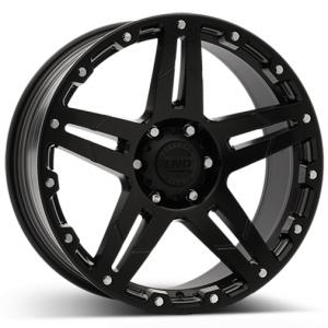 LND R13 Matt Black 9x20 5/120 ET30 B65.1