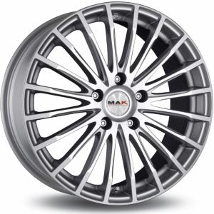 Läs mer om MAK Fatale Silver 7.5x17 5/120 ET30 B72.6