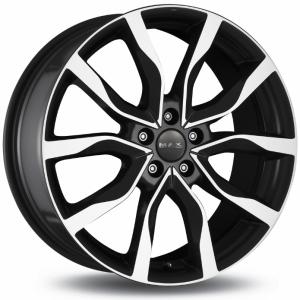 MAK Köln Black Machined Face 9.5x21 5/114.3 ET48 B76