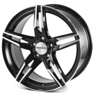 Monaco Grand Prix Black Polished 8x18 5/112 ET45 B66.5