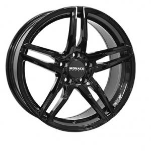 Läs mer om Monaco Grand Prix Gloss Black 8x18 5/120 ET34 B72.6