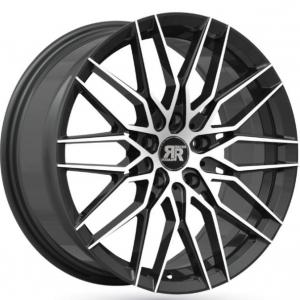 Racer Raptor Black Machined Face 7.5x17 4/100 ET35 B60.1