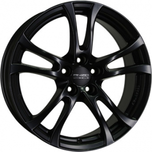 Anzio Turn Matt Black 7.5x17 5/108 ET50 B70.1