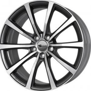 Läs mer om Brock B32 Titanium Full Polish 7.5x19 5/112 ET51 B57.1