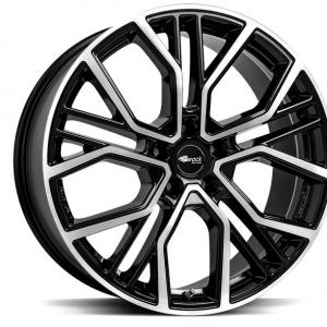 Läs mer om Brock B41 Black Full Polish 10.5x20 5/130 ET55 B71.6