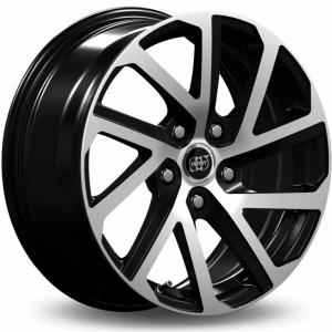 INFINY Cobalt Bright Black Machined Face 7.5x17 5/110 ET40 B73.1