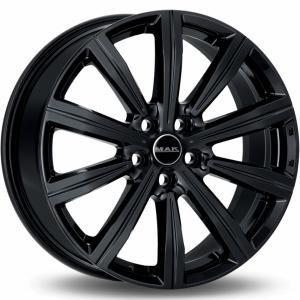 Läs mer om MAK Birmingham Gloss Black 8.5x20 5/108 ET40 B63.4