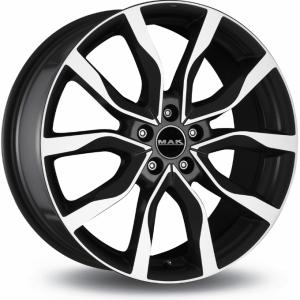 Läs mer om MAK Highlands Black Machined Face 7x17 5/114.3 ET40 B76