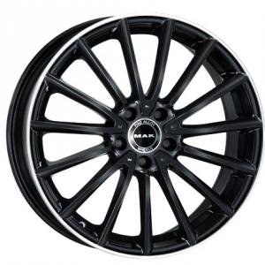 MAK Komet Black Polished 9x18 5/112 ET33 B66.6