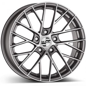 Läs mer om MAK Monaco Gunmetal Machined Face 11.5x21 5/130 ET59 B71.6