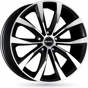 Läs mer om MAK Wolf Black Machined Face 7.5x17 5/112 ET42 B76