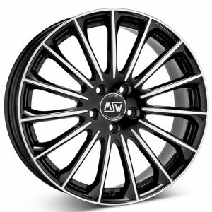 Läs mer om MSW 30 Gloss Black Full Polished 9.5x19 5/120 ET45 B72.5