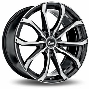 Läs mer om MSW 48 Black Machined Face 8x18 5/112 ET28 B66.5