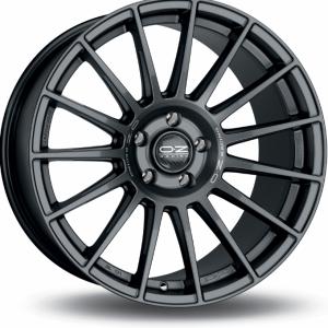 Läs mer om OZ Superturismo Dakar Matt Black Silver Lettering 8.5x20 5/112 ET30 B79