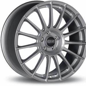 Läs mer om OZ Superturismo LM Matt Silver Black Lettering 9x21 5/112 ET37 B79