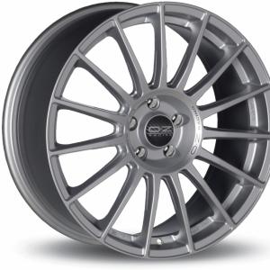 Läs mer om OZ Superturismo LM Matt Silver Black Lettering 7.5x17 5/114.3 ET45 B75