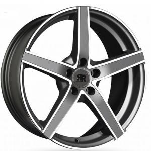 Läs mer om Racer Artic Evo Gunmetal Machined Face 7.5x18 5/112 ET52 B66.5