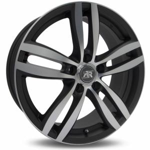 Läs mer om Racer Target Black Machined Face 6.5x16 5/108 ET50 B63.4