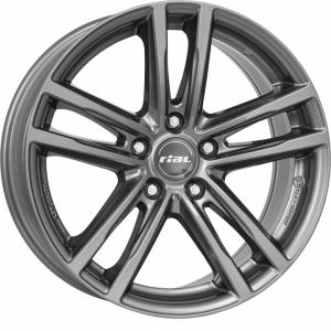 Läs mer om Rial X10X Metal Grey 8.5x18 5/120 ET46 B74.1